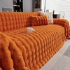 Premium Plush Wavy Sofa Cover - Soft, Warm, and Stylish Couch Blanket for Living Room - Multiple Sizes and Colors Available (Sunshine Orange, Dark Black, Caramel, Khaki, Navy Blue, Cream) Premium Plush Wavy Sofa Cover - Soft, Warm, and Stylish Couch Blanket for Living Room - Multiple Sizes and Colors Available (Sunshine Orange, Dark Black, Caramel, Khaki, Navy Blue, Cream)