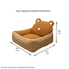 Teddy Bear Dog & Cat Bed for Small Pets – Cozy Plush Pet Sofa with Raised Back, Non-Slip Bottom Teddy Bear Dog & Cat Bed for Small Pets – Cozy Plush Pet Sofa with Raised Back, Non-Slip Bottom